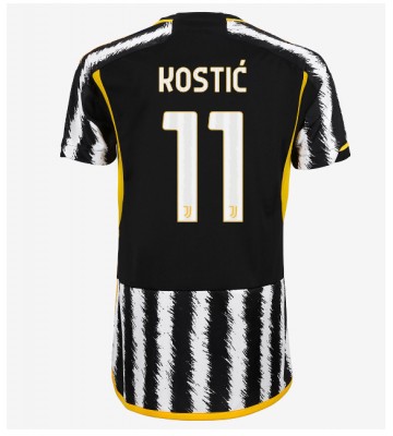 Juventus Filip Kostic #11 Primera Equipación Mujer 2023-24 Manga Corta